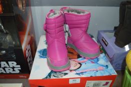 *KHOMBU KID'S BOOTS (PINK) SIZE:10
