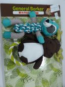 *GENERAL BARKER DOG TOYS 2PK