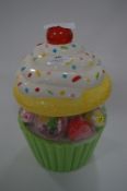 *WIV CUPCAKE JAR WITH CANDLES