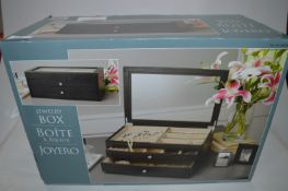 *WOODEN JEWELLERY BOX