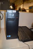 Lenovo Desktop Computer with Pentium Processor and Windows 8 Operating System Model:90BX With