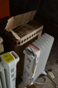 *Two Boxed 1500w Oil Filled Radiators and One Unboxed