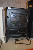 *Simulated Wood Burning Stove (Cream)