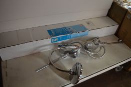 *Universal Plumb Pack and a Chrome Set of Shower Accessories