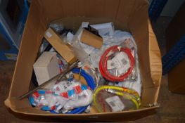 *Box Containing Waste Fittings, Washing Machine Hoses, Flexible Braided Hoses, etc.