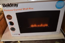 *Beldray Fontana Curved Wall Fire