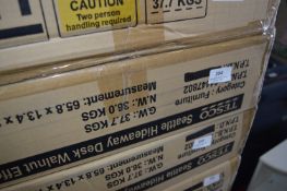 *Seattle Hideaway Walnut Effect Desk