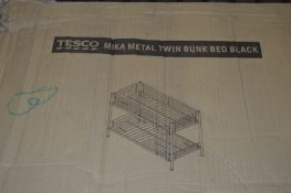 *Mika Metal Twin Bunk Bed