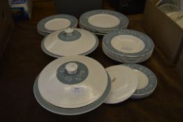 Royal Doulton Cascade Dinnerware; Plates and Tureens