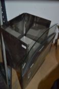 Curved Glass Chimney Hood Extractor Unit