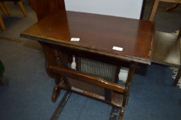 Side Table Magazine Rack