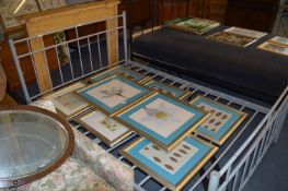 Tubular Metal Framed Double Bed Base