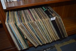 Collection of LP Records and 45rpm Records