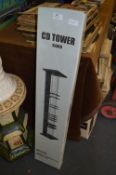 Silver CD Tower