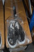 *Box of Black Sand Shoes Size 3