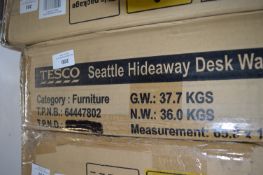 *Seattle Hideaway Walnut Effect Desk