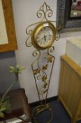 Wrought Metal Julianna Clock Stand