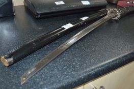 Ornamental Samurai Sword