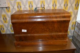 Walnut Cased Sewing Machine