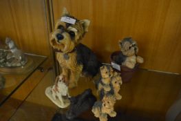 Collection of Terrier Dog Ornaments