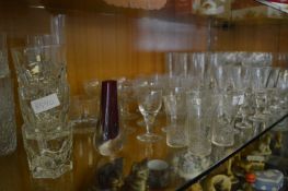 Drinking Glassware Including Lead Crystal Glassware