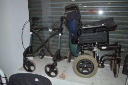Mobility Wheelchair and a Walking Aid