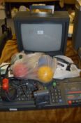 Amstrad 64k PC with Games and Monitor
