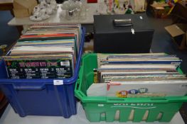 Large Collection of LP Records