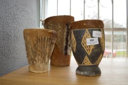 Three African Drums