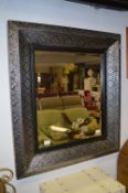 Decorative Framed Bevelled Edge Wall Mirror