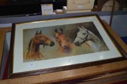 Race Horse Print 