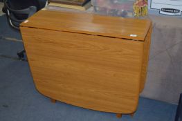 Teak Drop Leaf Dining Table