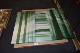 Three Section Print on Canvas 