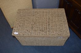 Wicker Box and Contents