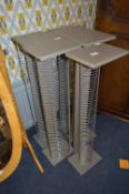 Five CD/DVD Stands