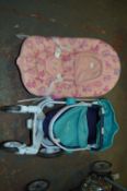 Silver Cross Pram and a Baby Rocker