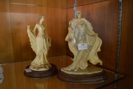 Two Leonardo Figurines