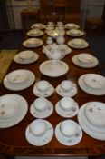 Royal Doulton Tumbling Leaves 80 Piece Dinner and Tea Service