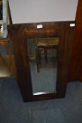 Darkwood Framed Rectangular Wall Mirror