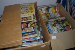 Two Boxes Containing a Large Quantity of 2000AD Magazines and Others
