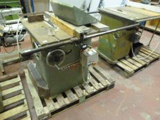 *Startrite Tilt Arbor Circular Saw with S10 Brake Serial No. 2751622