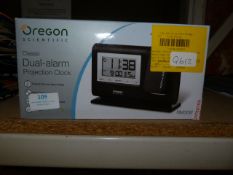 Dual Alarm Projection Clock