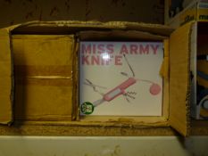Box Containing 23 Ms Army Knives