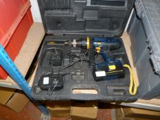 Pro 18v Cordless Drill with Charger and Carry Case