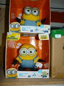 Two Sing and Dance Bob Minions