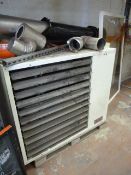Combat Gas Fired Warehouse Heater Model:CTUA-75-NJ (Year of Manufacture 2009) Complete with Flu