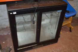 Polar Undercounter Bottle Cooler Enclosed by Double Sliding Doors