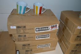 *Four Boxes Containing Twelve Geometric Mugs