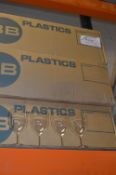 *Six Boxes Containing Approximately 100 Plastic Wine Glasses