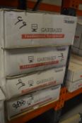*Four Boxes of Garibaldi C350M Side Cut Transparent Flat Covers 37x52cm